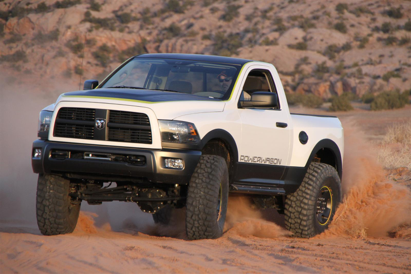 Illustration for article titled Extreme Mopar Off-Road Rams, Jeeps Justify Chrysler's Existence